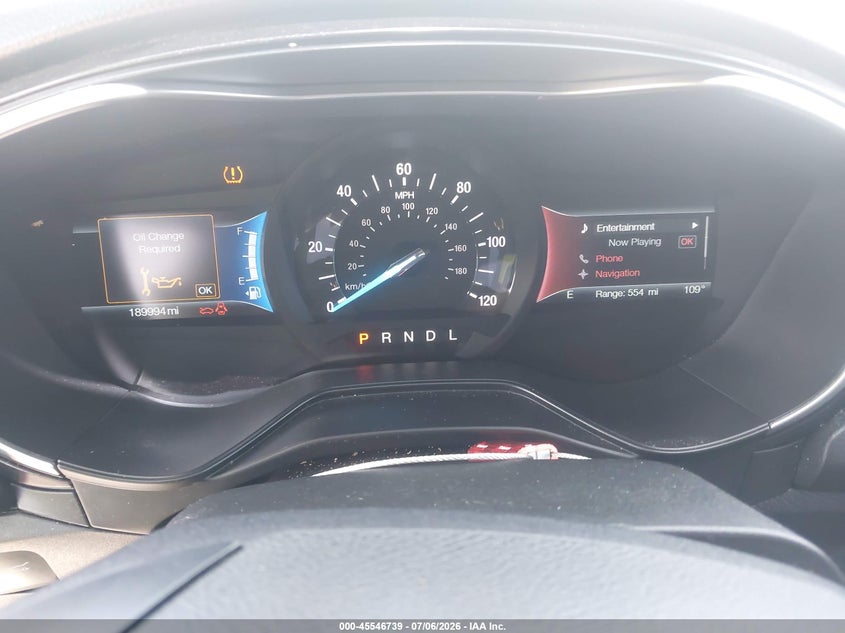 2019 Ford Fusion Hybrid Titanium VIN: 3FA6P0RU1KR235351 Lot: 45546739