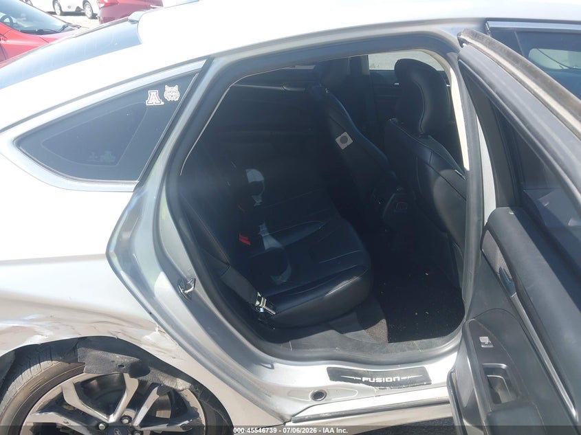 2019 Ford Fusion Hybrid Titanium VIN: 3FA6P0RU1KR235351 Lot: 45546739