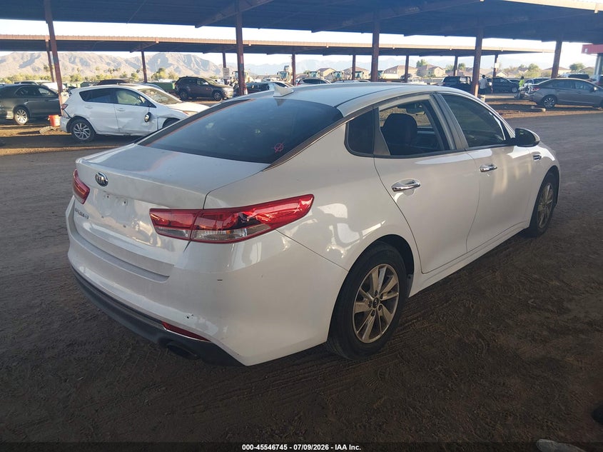 2016 KIA OPTIMA auction photo 4