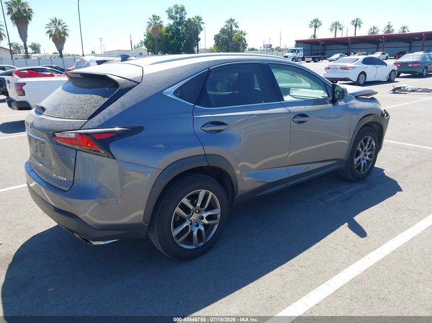 Vin: jtjyarbzxg2031512, lot: 46045024, lexus nx 200t 20164