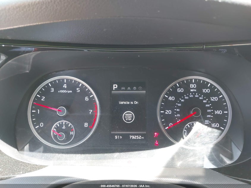2021 Kia K5 Lxs VIN: 5XXG14J27MG076838 Lot: 45546765