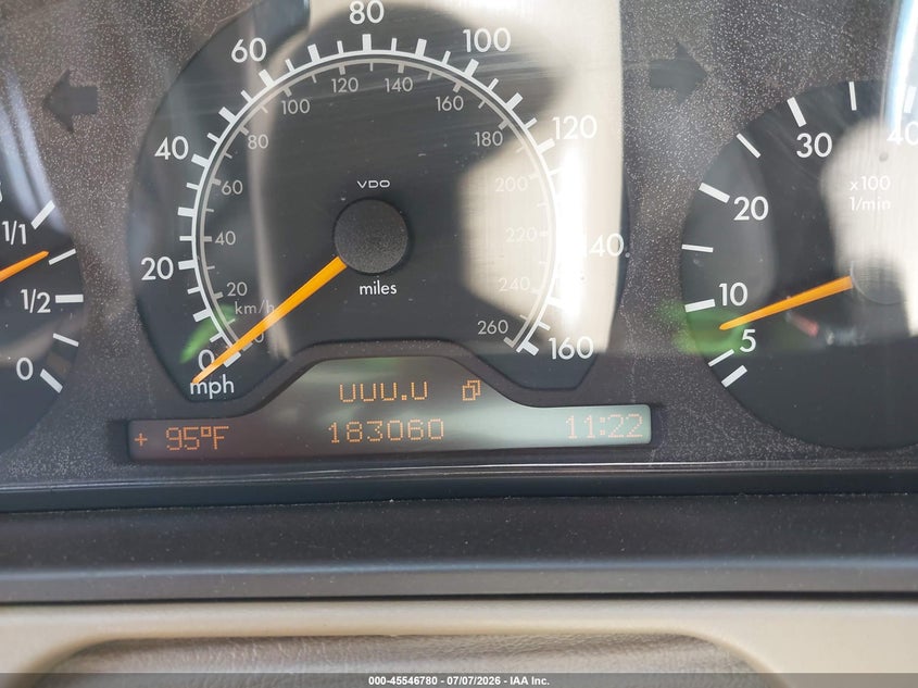 1999 MERCEDES-BENZ E 320 auction photo 7