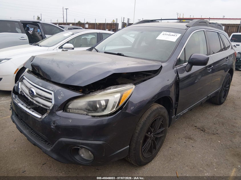 Vin: 4s4bsacc7h3258620, lot: 46045072, subaru outback 2.5i premium 20172