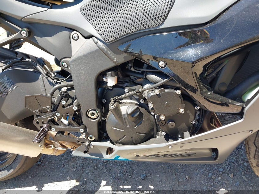 2025 Kawasaki Zx636 K VIN: JKBZXJK1XSA007121 Lot: 45546827