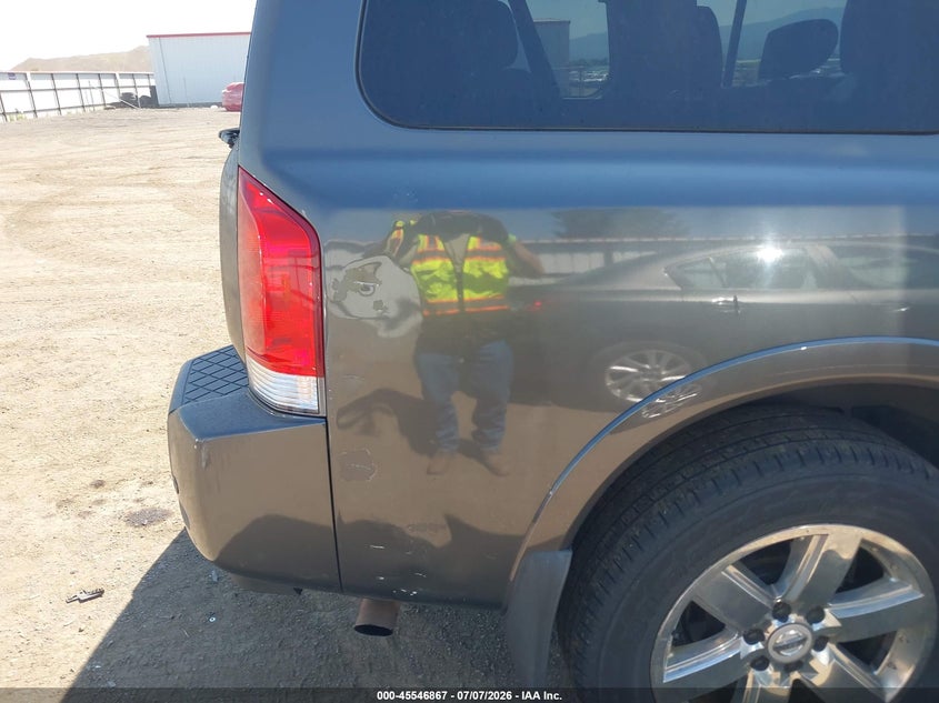 2012 Nissan Armada Platinum VIN: 5N1AA0NC2CN600851 Lot: 45546867