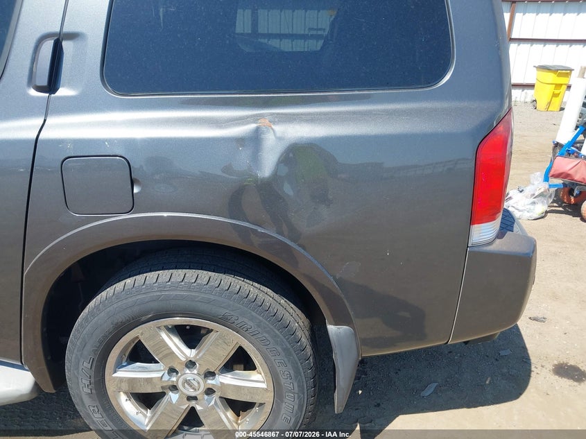 2012 Nissan Armada Platinum VIN: 5N1AA0NC2CN600851 Lot: 45546867