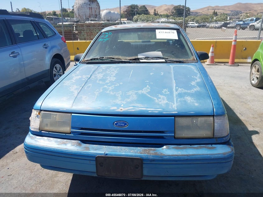 1994 FORD TEMPO SEDAN 2.3L H4 FI F