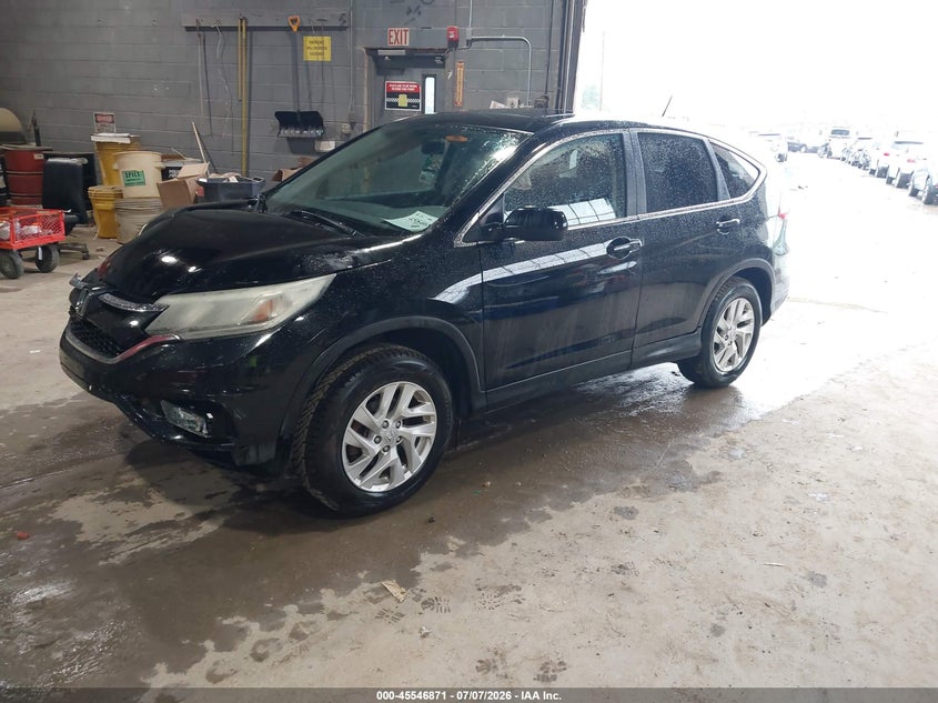 2015 Honda CR-V, Удар спереди, IAAI, VIN 2HKRM4H52FH623974 — фото 2
