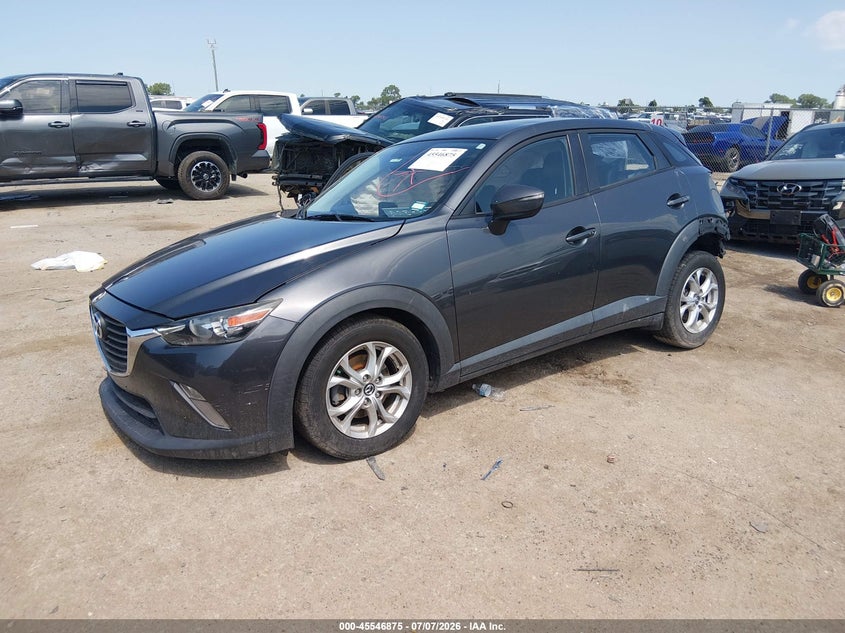 MAZDA CX-3 2016 VIN JM1DKFC71G0134033