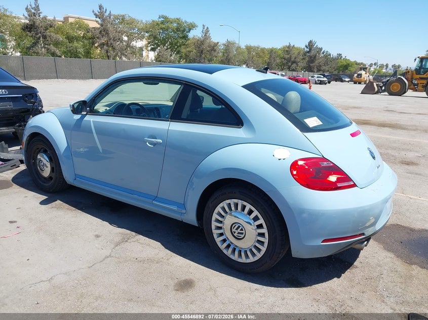 Vin: 3vwj17at7fm601234, lot: 46045161, volkswagen beetle 1.8t 20153