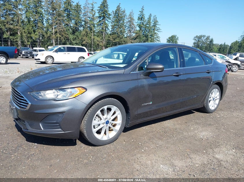 2019 FORD FUSION HYBRID auction photo 2