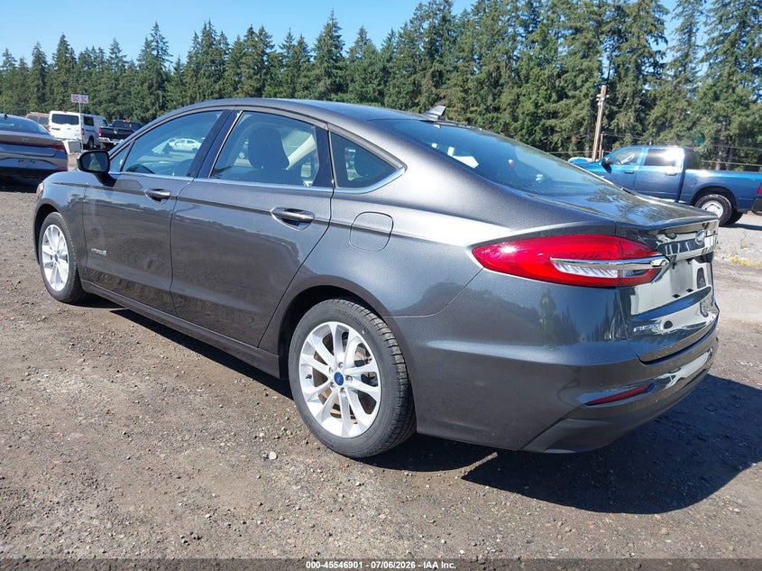 2019 FORD FUSION HYBRID auction photo 3