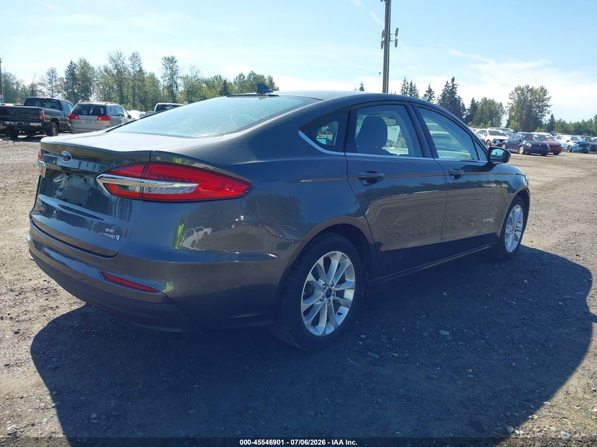 2019 FORD FUSION HYBRID auction photo 4