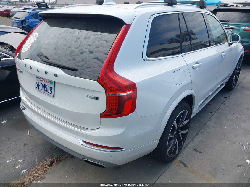 Vin: yv4a22pl0k1506836, lot: 46045221, volvo xc90 t6 inscription 20194