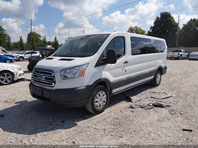 Vin: 1fbzx2ym8hka94915, lot: 46045235, ford transit-350 xl/xlt 20172