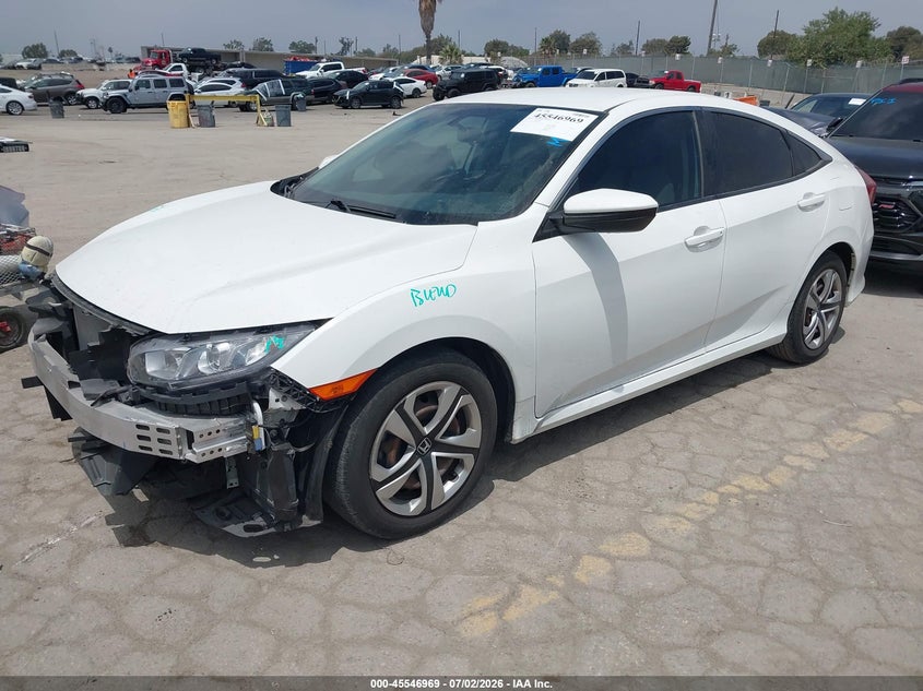 2HGFC2F5XHH562223 2017 Honda Civic Lx photo 1