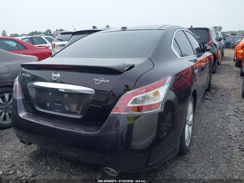 Vin: 1n4aa5ap9cc800198, lot: 46045248, nissan maxima 3.5 sv 20124