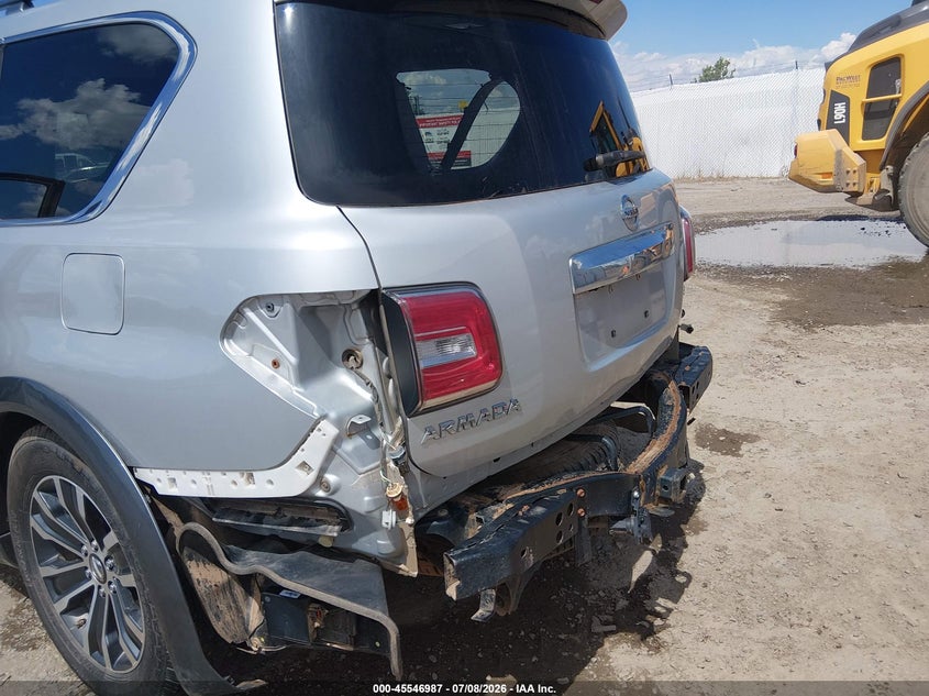 2020 Nissan Armada Sl 4Wd VIN: JN8AY2NC1L9617908 Lot: 45546987