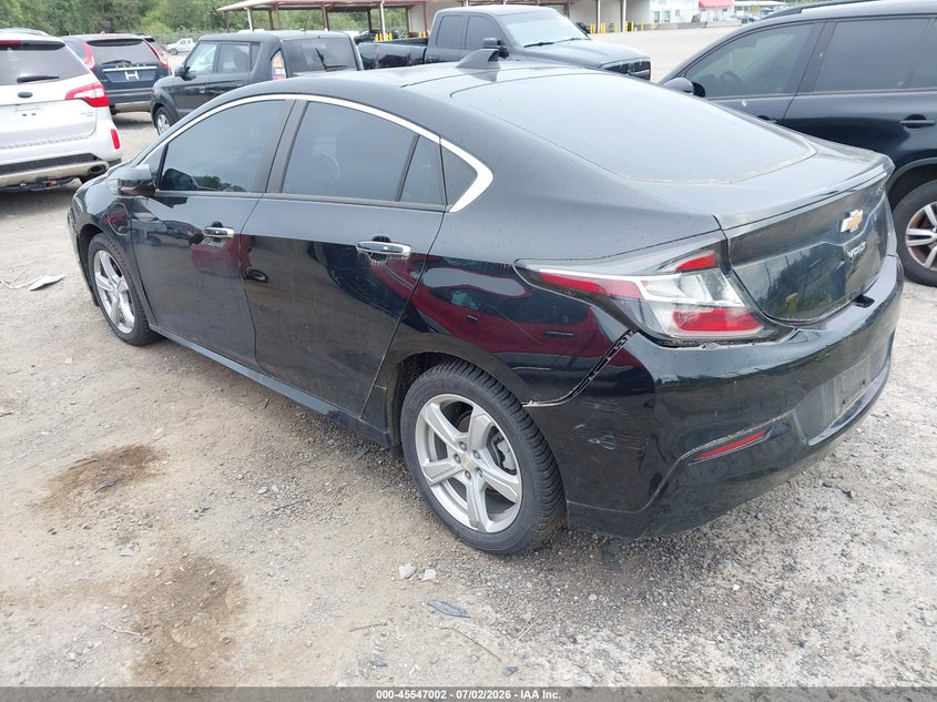 Vin: 1g1ra6s57ju113348, lot: 46045271, chevrolet volt lt 20183