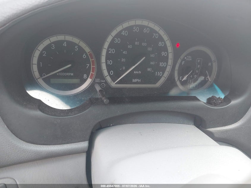 2004 TOYOTA SIENNA VAN 3.3L V-6 DOHC, VVT, 230HP