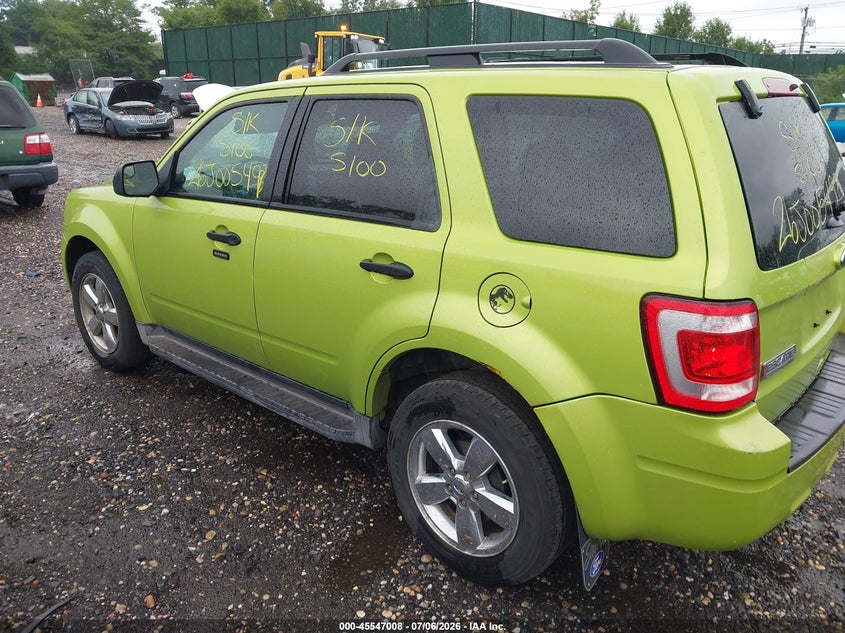 Vin: 1fmcu9d70bkb28271, lot: 46045277, ford escape xlt 20113