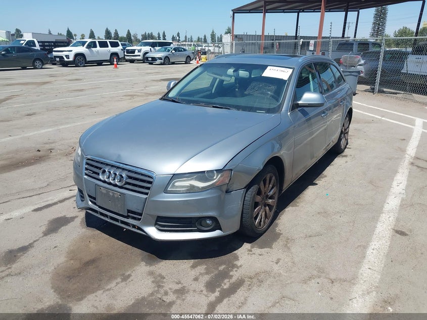 2009 AUDI A4 auction photo 2