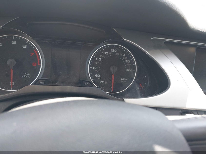 2009 AUDI A4 auction photo 7