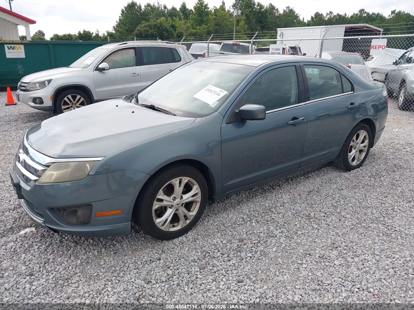 3FAHP0HA5CR309498 2012 Ford Fusion Se photo 1
