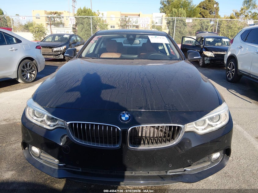 2014 BMW 428I VIN: WBA3N7C54EF718635 Lot: 45547136