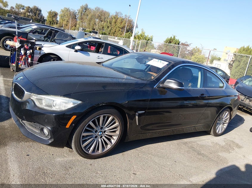 2014 BMW 428I VIN: WBA3N7C54EF718635 Lot: 45547136