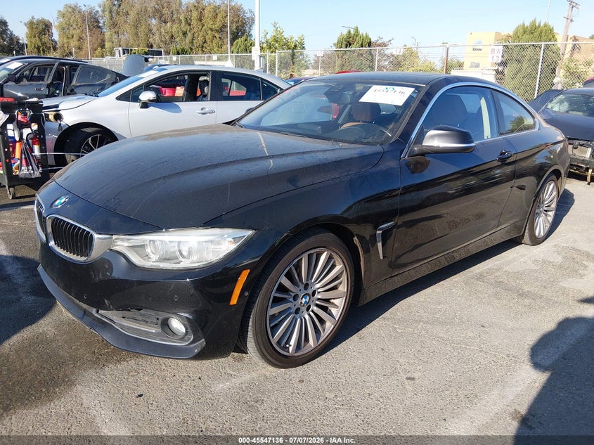 Vin: wba3n7c54ef718635, lot: 46045405, bmw 428i 20142
