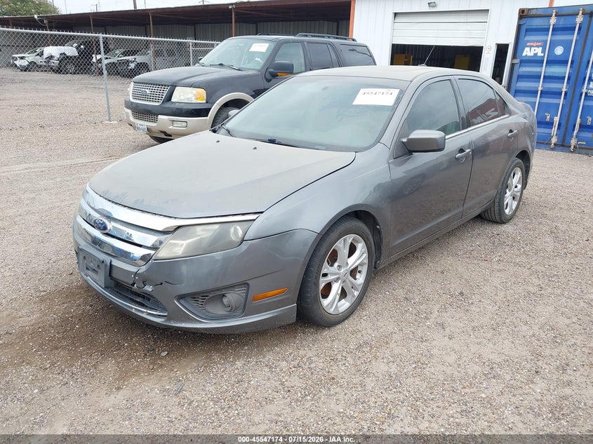 Vin: 3fahp0ha3cr283399, lot: 46045443, ford fusion se 20122
