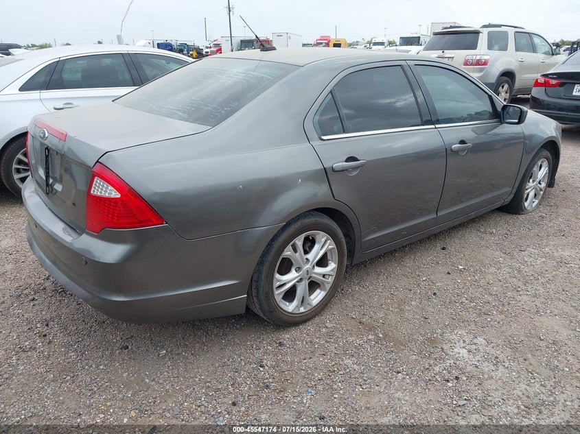 Vin: 3fahp0ha3cr283399, lot: 46045443, ford fusion se 20124