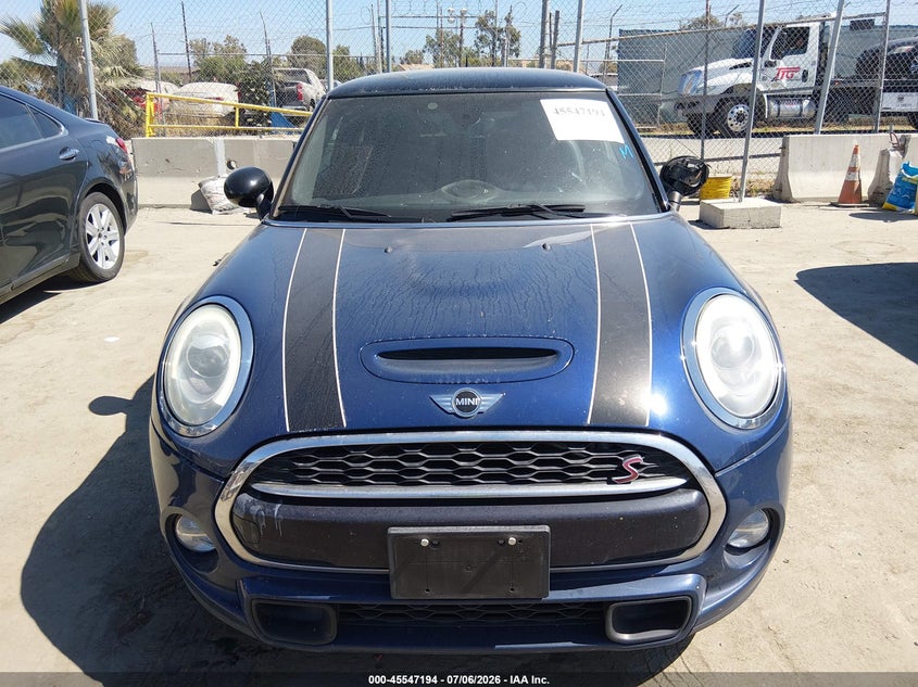 2015 Mini Hardtop Cooper S VIN: WMWXP7C59F2A33344 Lot: 45547194