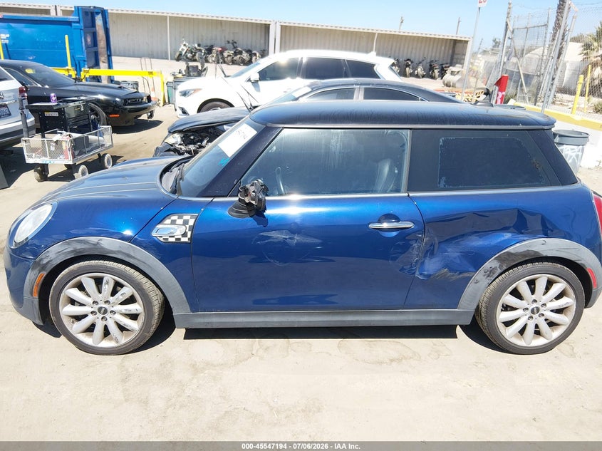 2015 Mini Hardtop Cooper S VIN: WMWXP7C59F2A33344 Lot: 45547194
