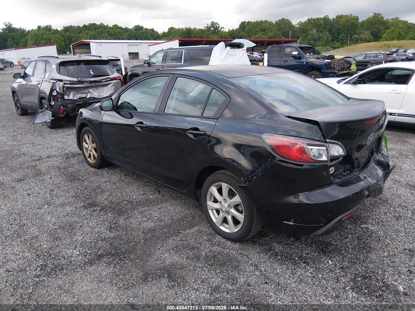 Vin: jm1bl1vgxb1422074, lot: 46045482, mazda mazda3 i touring 20113