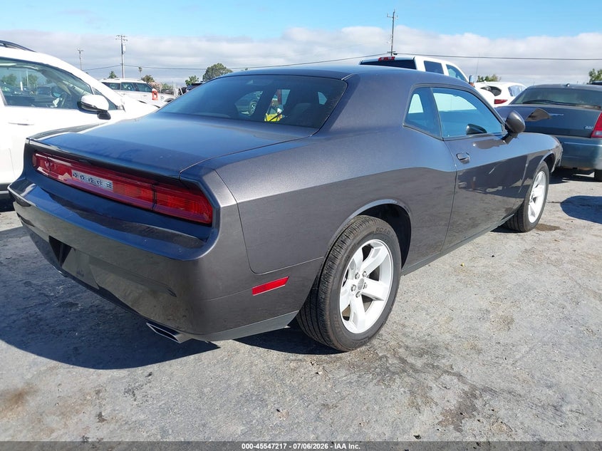 Vin: 2c3cdyag7eh301996, lot: 46045486, dodge challenger sxt 20144