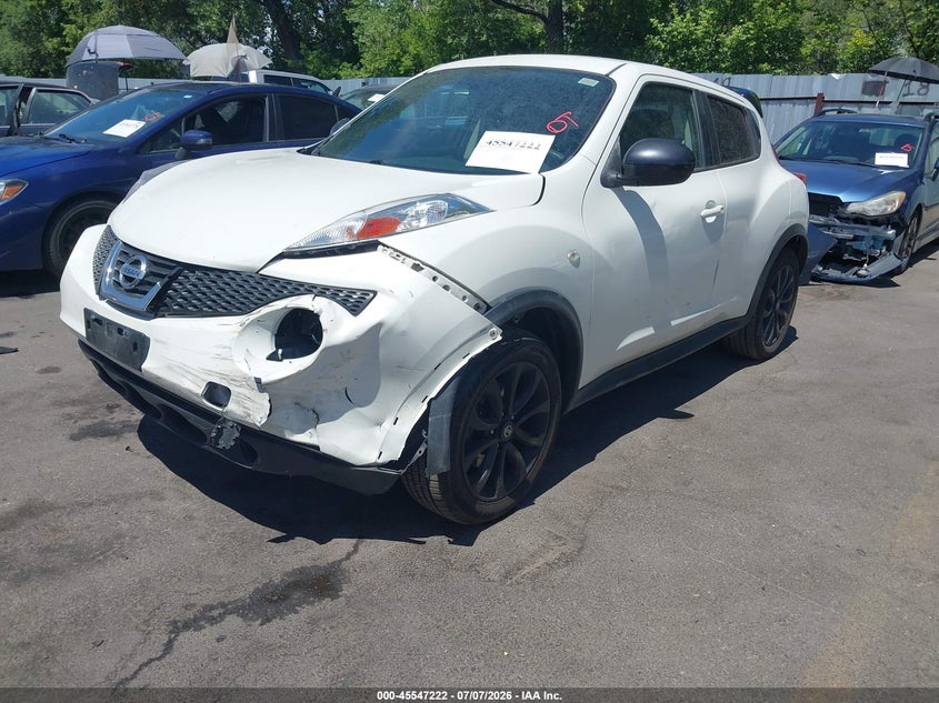 Vin: jn8af5mv2et357700, lot: 46045491, nissan juke s 20142