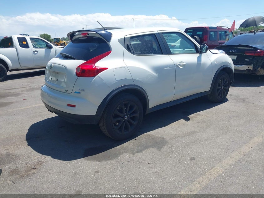 Vin: jn8af5mv2et357700, lot: 46045491, nissan juke s 20144