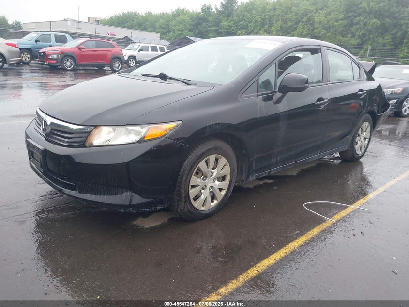 2012 Honda Civic Lx 19XFB2F53CE101144 photo 1