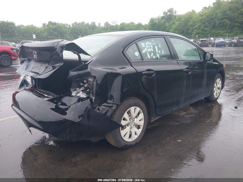 2012 HONDA CIVIC SEDAN 1.8L I-4 VVT, 140HP