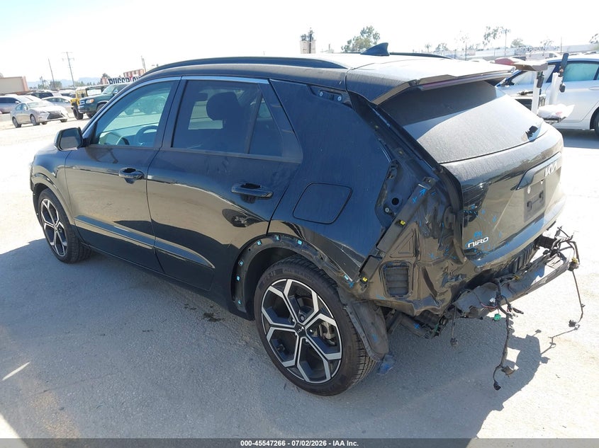 Vin: kndcr3le9p5035158, lot: 46045535, kia niro ex touring 20233