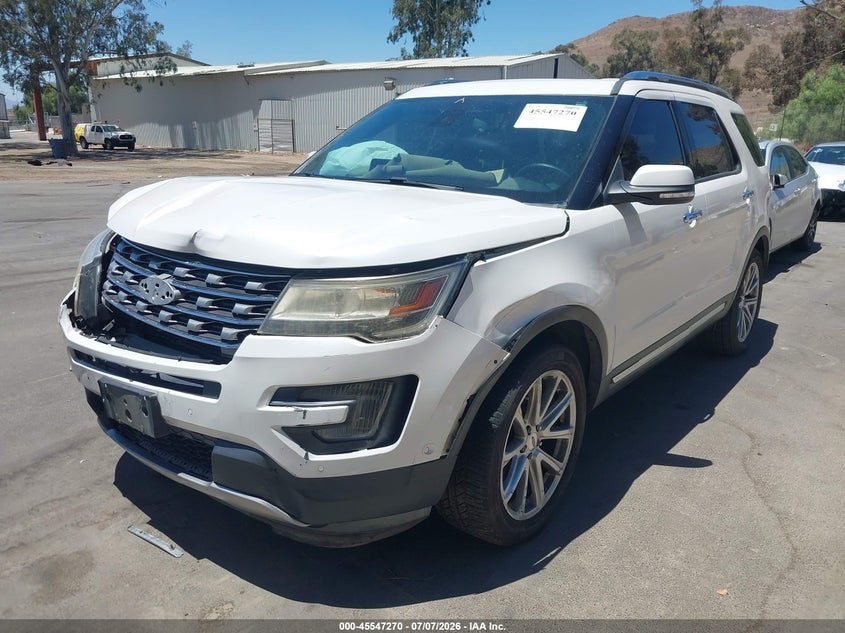 Vin: 1fm5k7fh1hge38949, lot: 46045539, ford explorer limited 20172