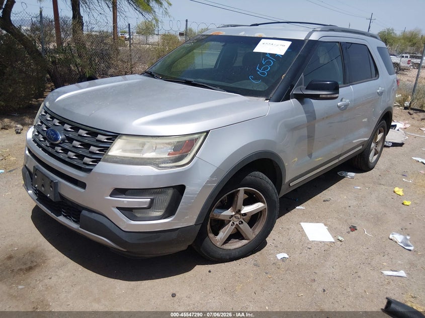 Vin: 1fm5k8d81hgc05517, lot: 46045559, ford explorer xlt 20172
