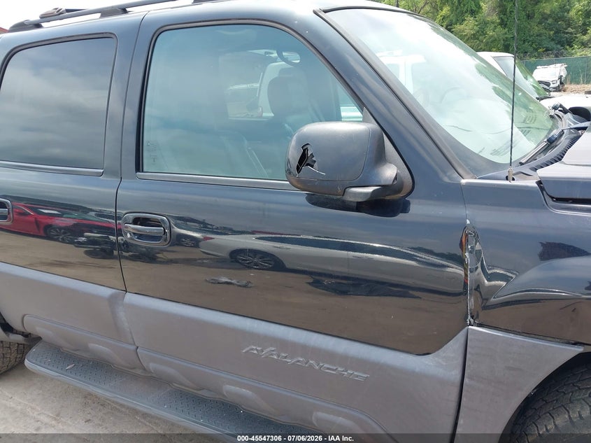 2003 Chevrolet Avalanche 1500 VIN: 3GNEK13T73G229942 Lot: 45547306