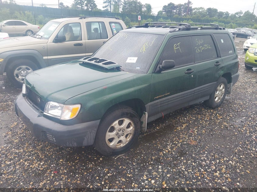 2002 SUBARU FORESTER auction photo 2