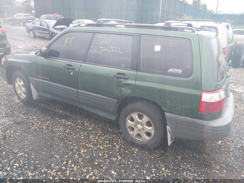 2002 SUBARU FORESTER auction photo 3