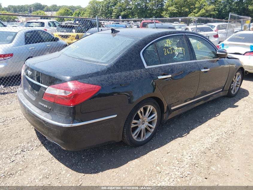 2012 HYUNDAI GENESIS auction photo 4