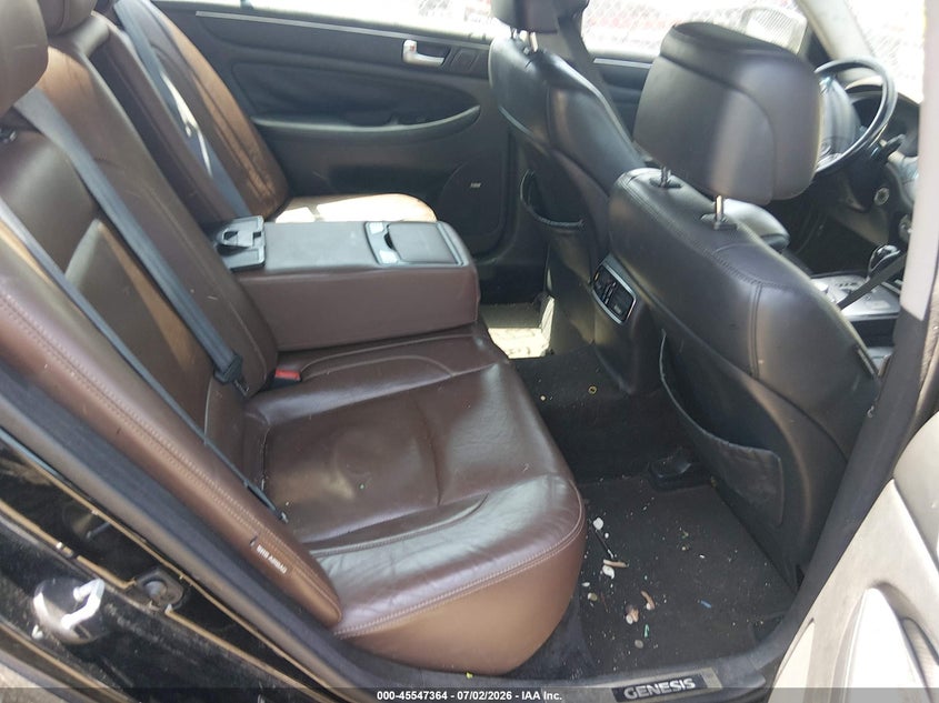 2012 HYUNDAI GENESIS auction photo 8