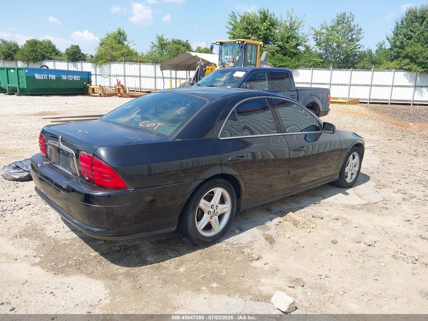 2002 LINCOLN LS auction photo 4
